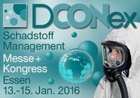 DCONex 2016 Fachmesse und Kongress für Schadstoffmanagement