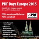 PDF Days Europe 2015 – Nicht verpassen!