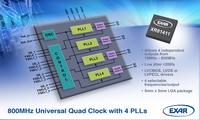 Neues von setron: Neuer universeller Quad-Taktbaustein XR81411 von Exar – hochfrequenter Takt-Synthesizer mit LVCMOS/LVDS/LVPECL Ausgangstreibern