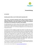 dacadoo gewinnt Silber an der EU SME eHealth Competition 2015