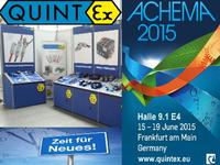 Quintex GmbH auf der ACHEMA in Frankfurt