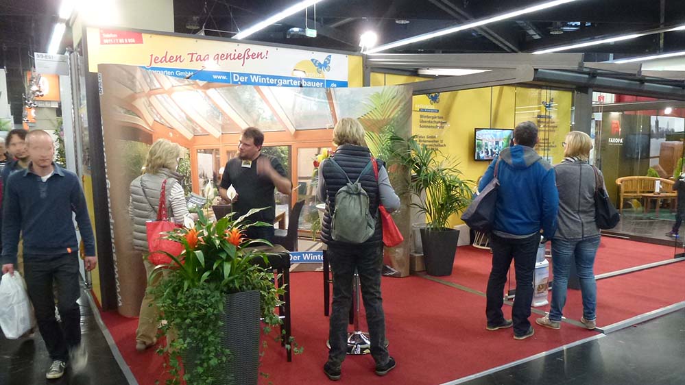 Freizeitmesse Nürnberg 2015: Wintergartenbauer Solarplus zieht positives Fazit