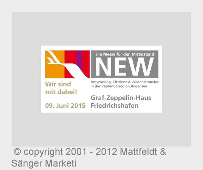 Das ATRIUM auf der Messe NEW in Friedrichshafen