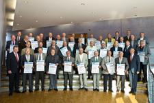 39 Goldene Meister 2015 aus Mannheim und Umgebung haben vor 50 Jahren die Meisterprüfung absolviert