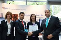 TOPdesk ist SERVIEW CERTIFIEDTOOL