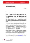 Über 3.000 Menschen haben im vergangenen Jahr in Sachsen gestreikt