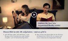 wdv-Gruppe entwickelt Augmented-Reality-App für Corporate-Publishing-Kunden: Die viewAR-App wertet Print digital ohne Medienbruch auf