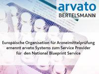 Europäische Organisation für Arzneimittelprüfung ernennt arvato Systems zum Service Provider für  den National Blueprint Service