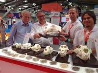 Fühlen, Sehen, Hören und Ausprobieren am Stand der Region Fühlen, Sehen, Hören und Ausprobieren am Stand der Region