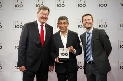 Ipsen Parma GmbH branchenübergreifend als eines der führenden Unternehmen des deutschen Mittelstands ausgezeichnet / Ettlinger Pharmaunternehmen mit Innovationspreis prämiert (FOTO)