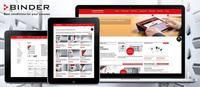 infolox launcht neue Website der BINDER GmbH