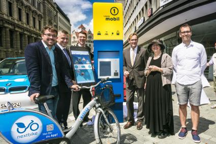 Inbetriebnahme erste Mobilitätsstation in Leipzig: TAF mobile GmbH entwickelt Software für das Innovationsprojekt und die Mobilitätsplattform der LVB „Leipzig mobil“ (FOTO)