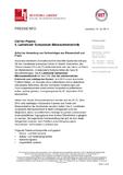 Call for Papers: 5. Landshuter Symposium Mikrosystemtechnik