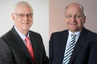 Wilfried-Jürgen Ehrlich übergibt den Vorsitz des Vorstandes der BGHM an Professor Dr. Eckhard Kreßel
