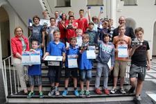 Junge Tüftler gewinnen die Roberta Challenge