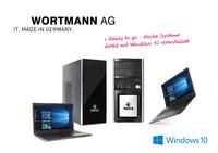 WORTMANN AG liefert Windows 10?PCs direkt zum Launch