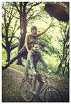 Achim Rust und milou&flint – von Konzert zu Konzert mit dem Rad Achim Rust und milou&flint – von Konzert zu Konzert mit dem Rad