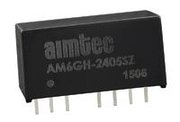 Neues von setron: Neue 6 W DC/DC-Wandlerserie AM6GH-Z von Aimtec mit weitem Eingangsspannungsbereich und ON/OFF-Regelung im SIP8-Gehäuse