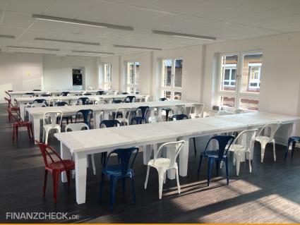 Mit voller Kraft voraus: FINANZCHECK.de feiert 100. Mitarbeiter (FOTO)