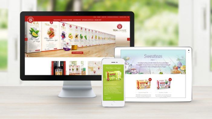 Eine moderne Online-Teewelt – Die neue Website für TEEKANNE