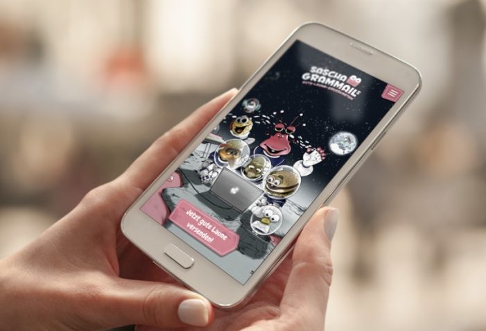 Humor als „Grammelig“ Roter Faden ? Sascha Grammails Gute Laune-Grusskarten toppen die  APP-Charts