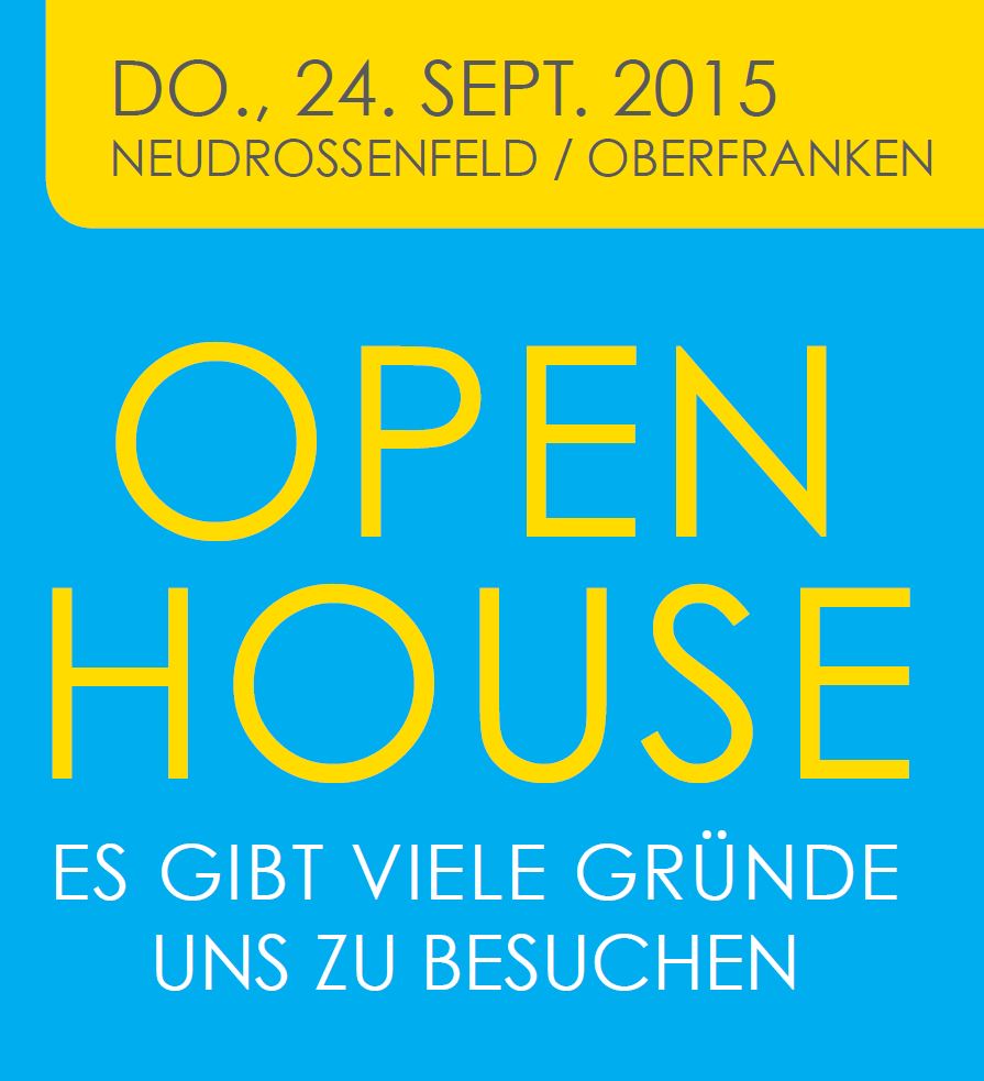 PRINT 4 RESELLER veranstaltet am 24.09.2015 in Neudrossenfeld das zweite OPEN HOUSE
