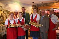 Betriebsbesuch bei der Metzgerei Weber in Lenggries Betriebsbesuch bei der Metzgerei Weber in Lenggries