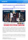 GIGABYTE präsentiert: die neue Mainboard-Modellreihe 100