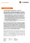 Veröffentlichung der Ergebnisse zum 2. Quartal 2015