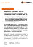 Veröffentlichung der Ergebnisse zum 2. Quartal 2015