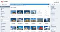 netfiles Datenraum mit neuer Dokument-/Bildvorschau und erweiterten Sicherheitsfunktionen