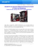 GIGABYTE ist exklusiver Mainboard-Partner für World of Tanks von Wargaming