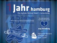 Hamburger bekennen sich zu ihrer digitalen Heimat – 1 Jahr .hamburg
