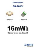 Neue ultra low Power GPS Antennen Module von GNS
