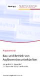 Bau und Betrieb von Asylbewerberunterkünften