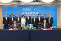 ZTE und Telefónica stärken ihre Partnerschaft durch globalen Kooperationsvertrag