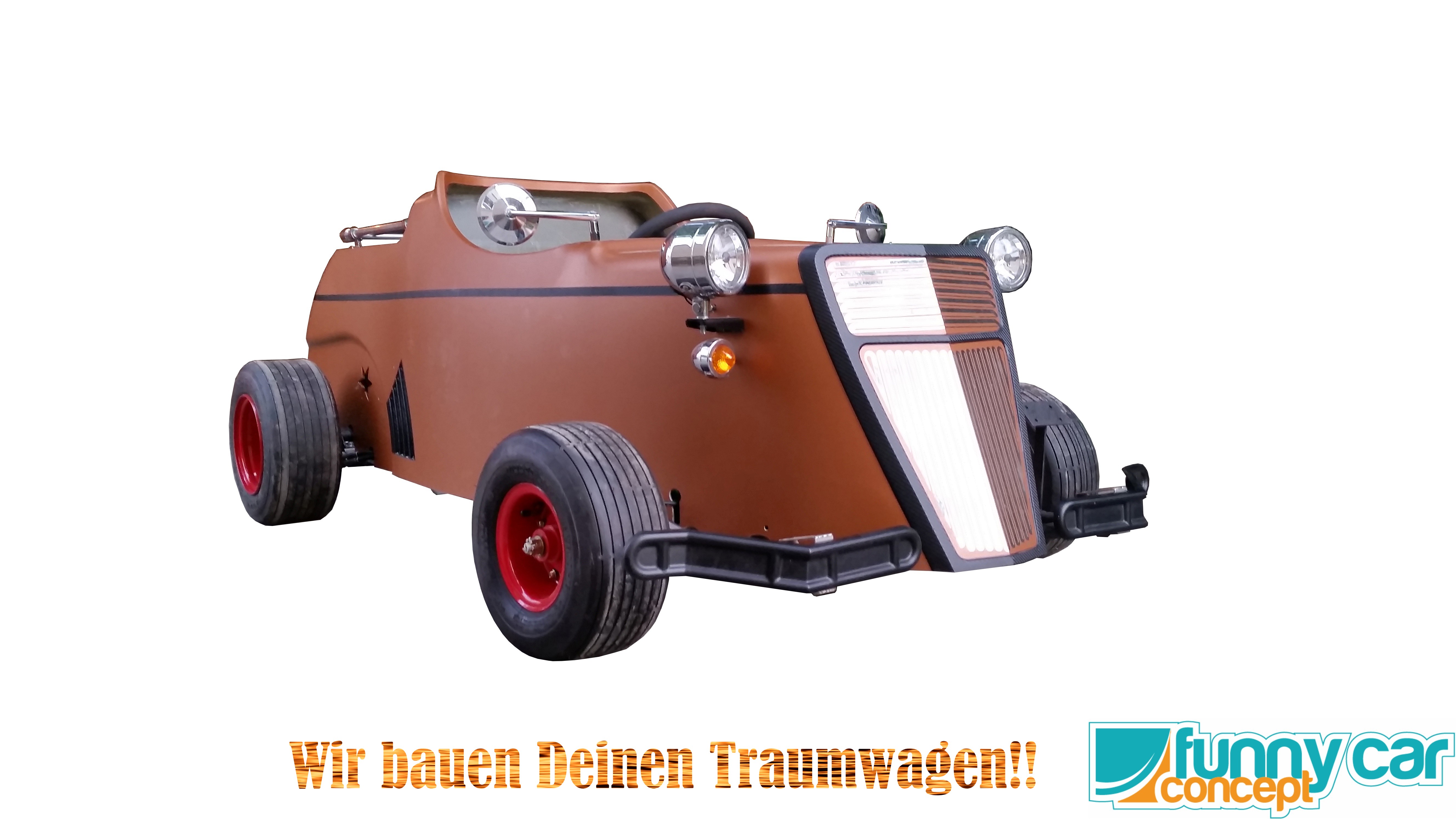 …wohl kleinster Pic Up im Hot Rod Style