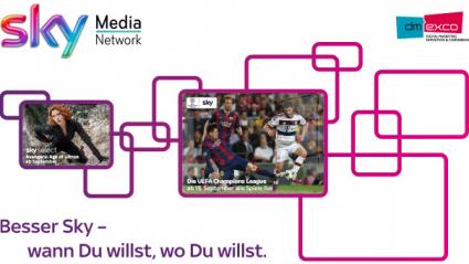 Qualitätscontent auf allen Bildschirmen: Sky präsentiert Multiscreen-Welt auf der dmexco (FOTO)