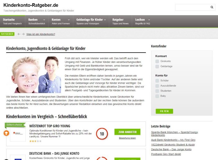 Mit dem Kinderkonto den Umgang mit Geld erlernen und Jugendliche vor Überschuldung schützen Mit dem Kinderkonto den Umgang mit Geld erlernen und Jugendliche vor Überschuldung schützen