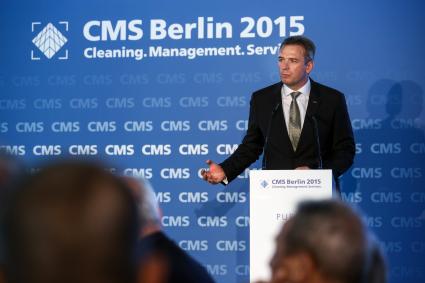 Statement von Markus Asch, Vorsitzender des Fachverbandes Reinigungssysteme im VDMA anlässlich der Eröffnung der CMS Berlin 2015 (FOTO)