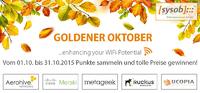 Belohnung für WLAN-Projekte: sysob sorgt für einen „Goldenen Oktober“