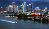 Drei unverwechselbare Domains, drei unverwechselbare Städte: NYC-Domains, Miami-Domains, Vegas-Domains