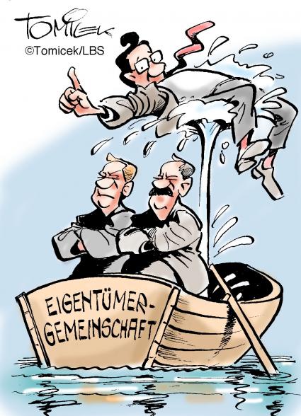 Alle in einem Boot / Eigentümergemeinschaft muss notwendige Sanierungen mittragen (FOTO)