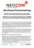 NEOCOM 2015: 4.517 Messe-Besucher und 1.105 Kongress-Teilnehmer bei dem Branchenevent des interaktiven Handels
