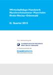 Handwerkskonjunktur Rhein-Neckar-Odenwald: Stimmung ist weiterhin gut