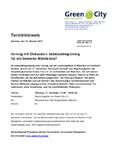Vortrag mit Diskussion: Gebäudebegrünung für ein besseres Wohnklima?
