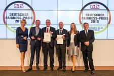 Continentale Versicherungsverbund: Zweifache Auszeichnung mit dem Deutschen Fairness-Preis 2015