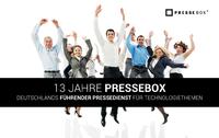 13 Jahre PresseBox