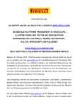 Ab sofort online: Die neue Pirelli Webseite www.pirelli.com