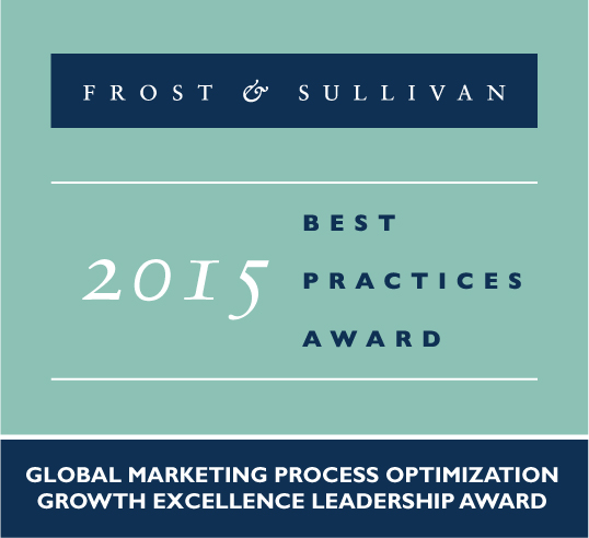 BrandMaker erhält Frost & Sullivan Award 2015 im Bereich Marketing-Prozessoptimierung